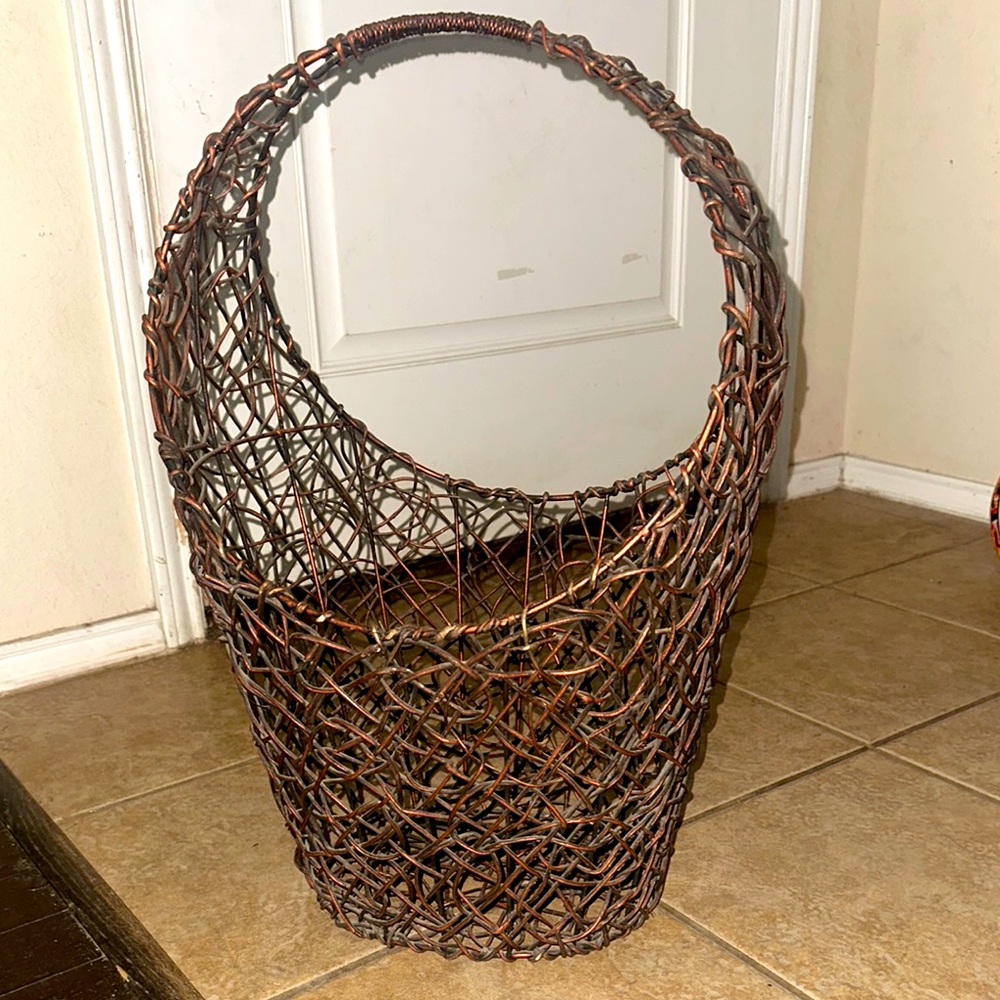 Rustic Brown Woven Baskets